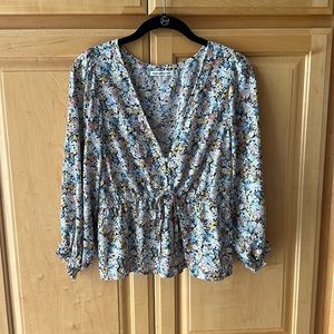 Abercrombie Floral Blouse